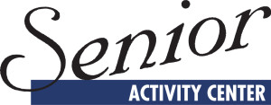 Senior Center blue logo transparent